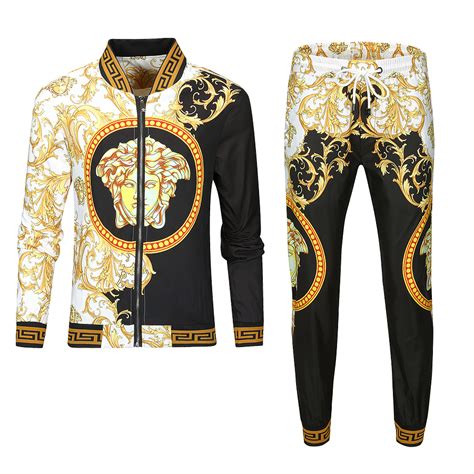 versace jumpsuit men's|versace tracksuit men's price.